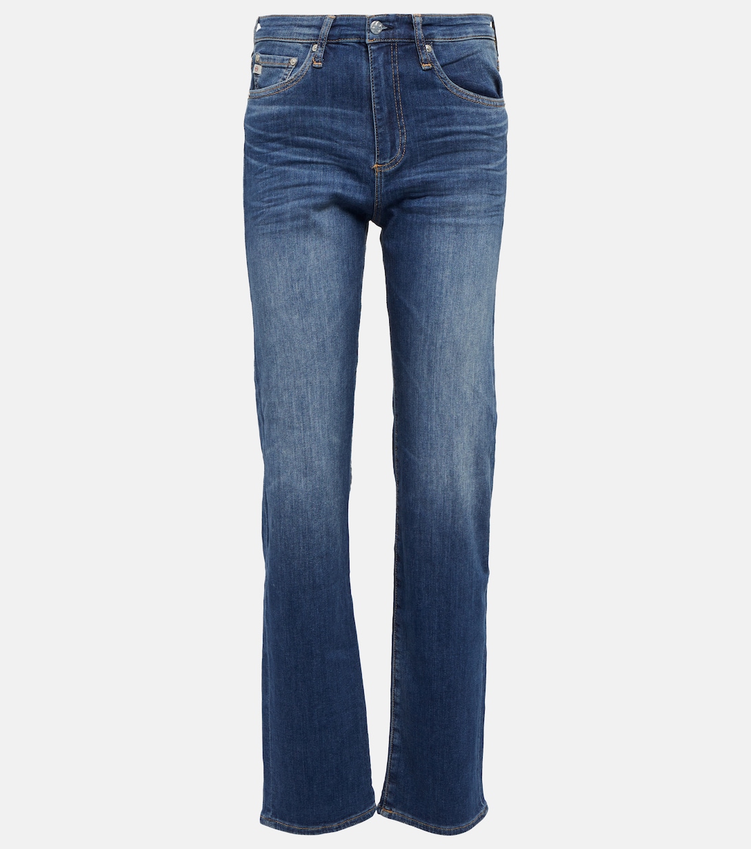 High-Rise Straight Jeans Alexxis | AG Jeans