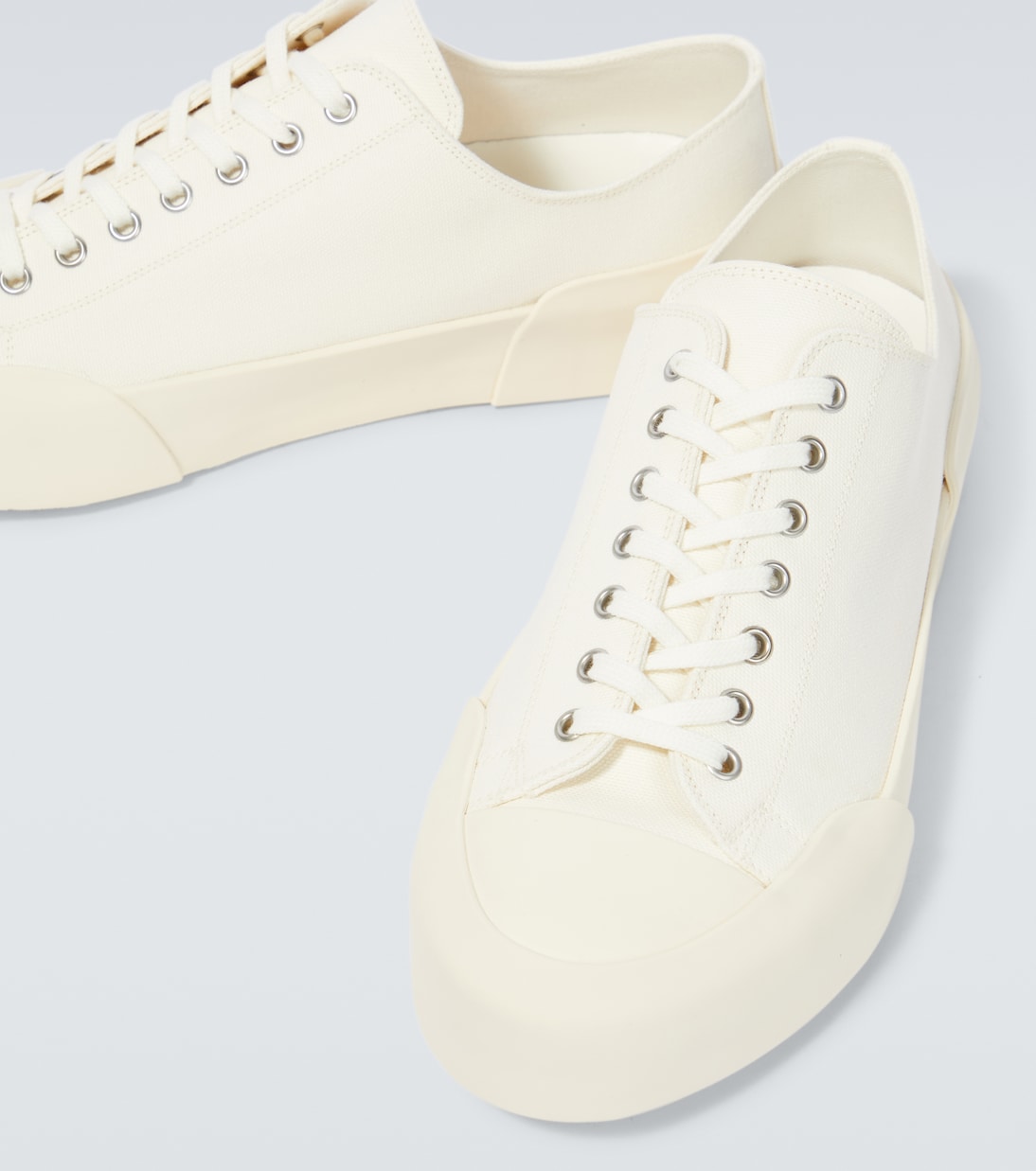 Zapatillas en lona de algodón | Jil Sander
