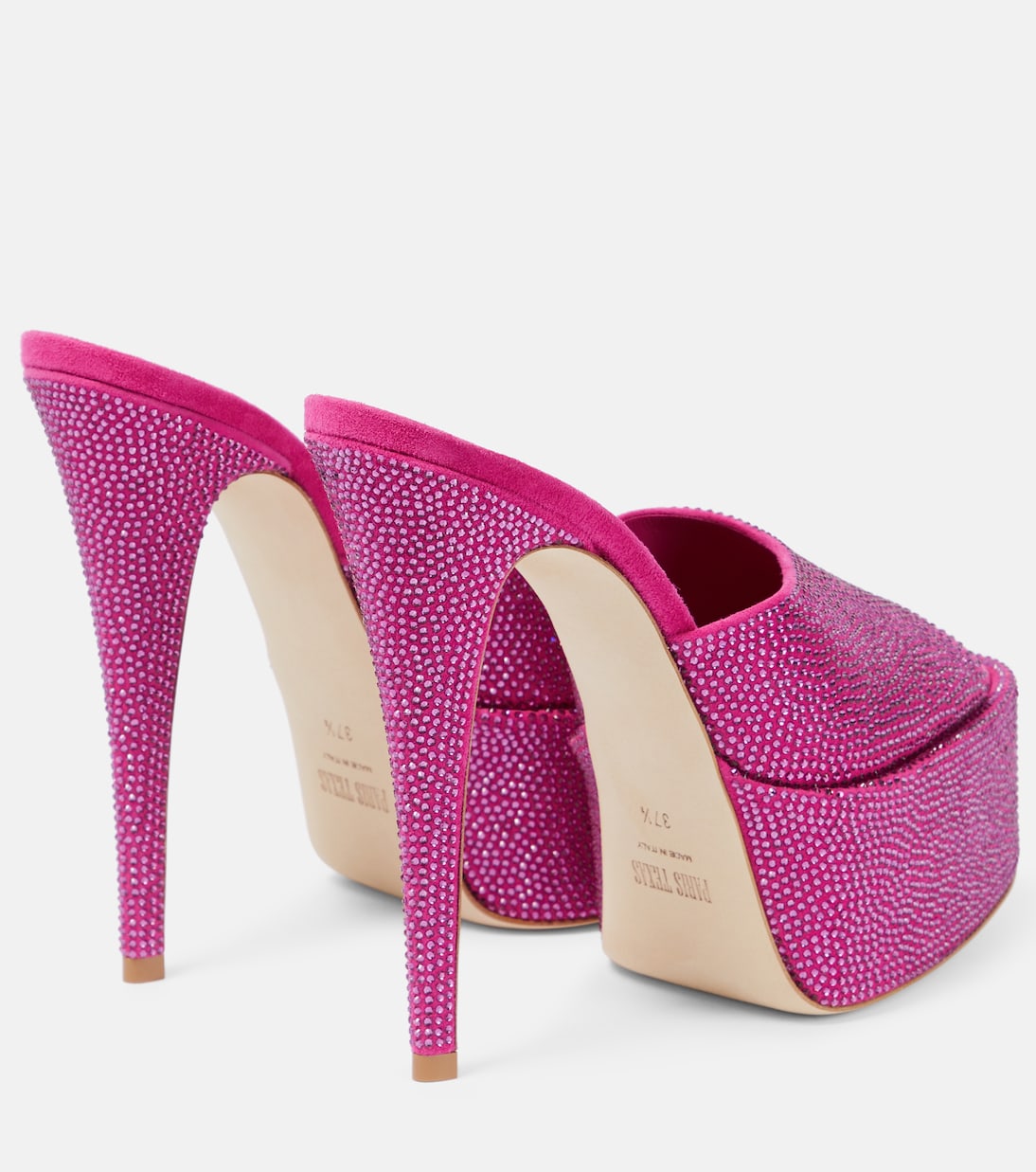 Marina embellished platform sandals | Paris Texas