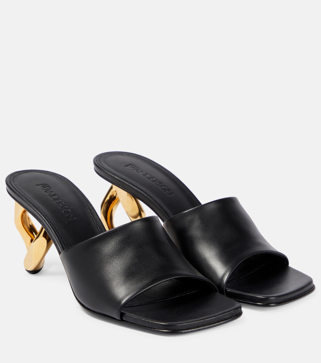 Chain leather mules | JW Anderson