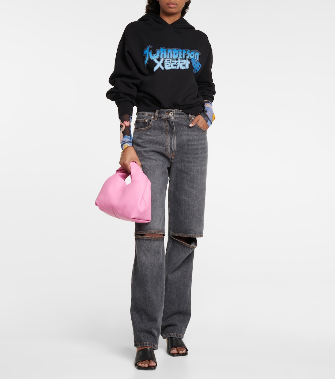 Chain leather mules | JW Anderson