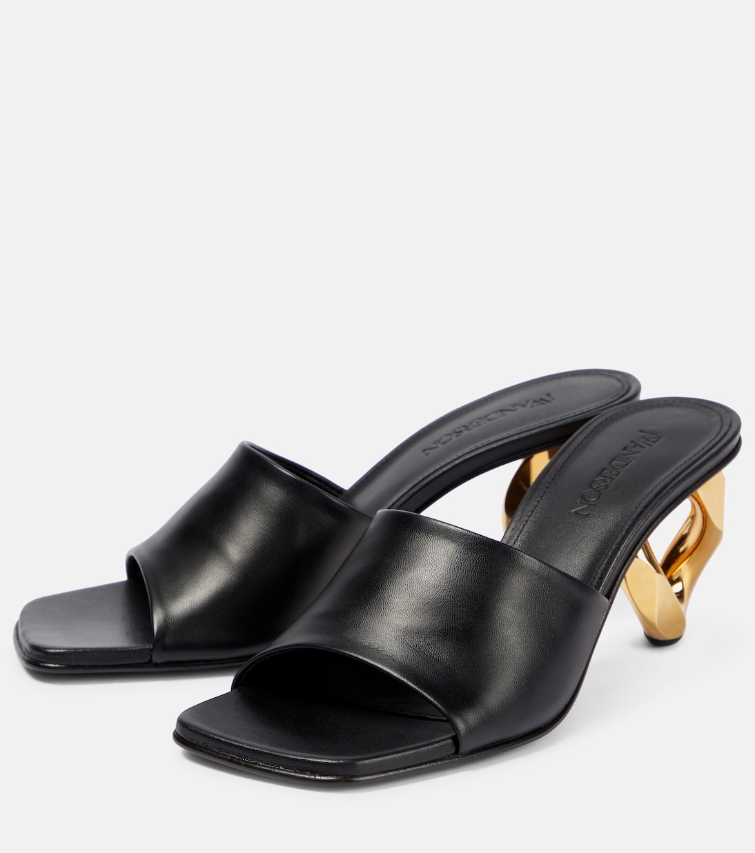 Chain leather mules | JW Anderson