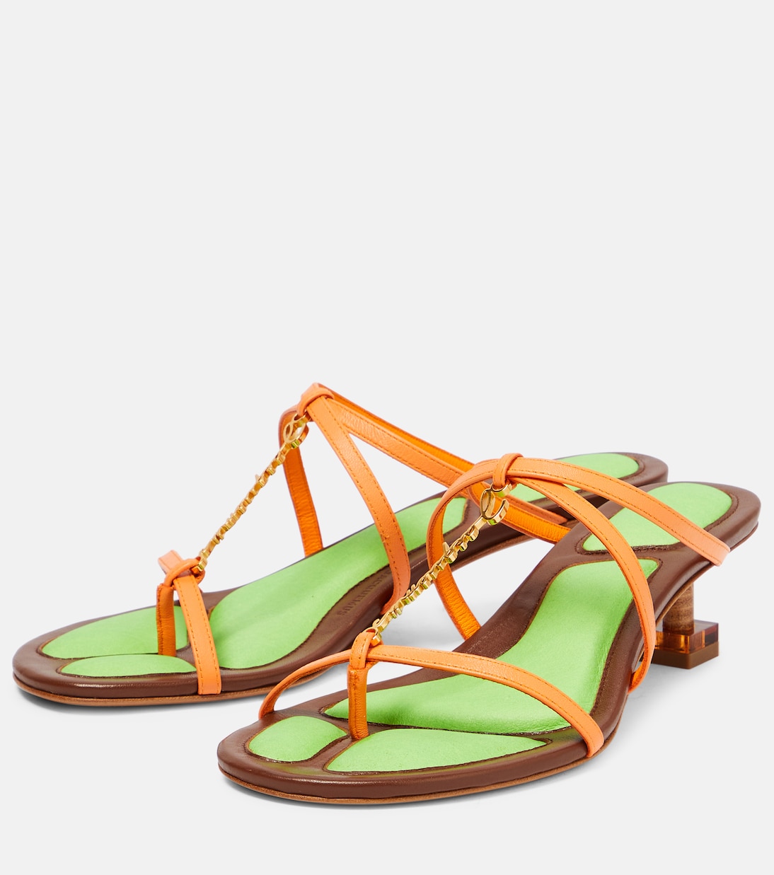 Sandales Basses Pralu en cuir | Jacquemus