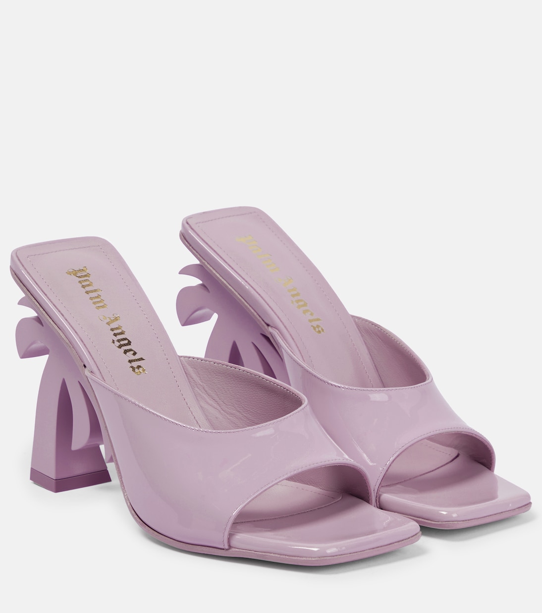 Mules Palm Beach de charol | Palm Angels