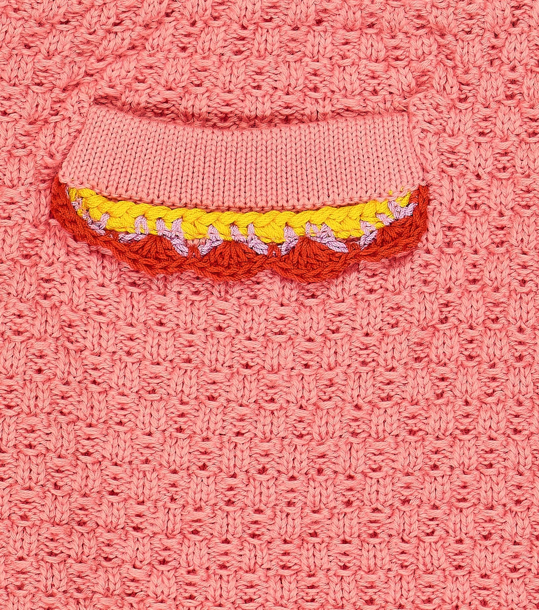 Minigonna in cotone con ricamo | Moschino Kids