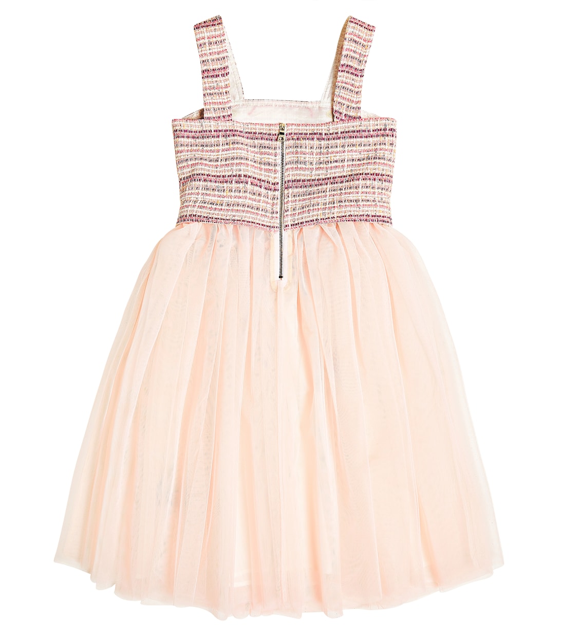 Kleid aus einem Baumwollgemisch | Balmain Kids