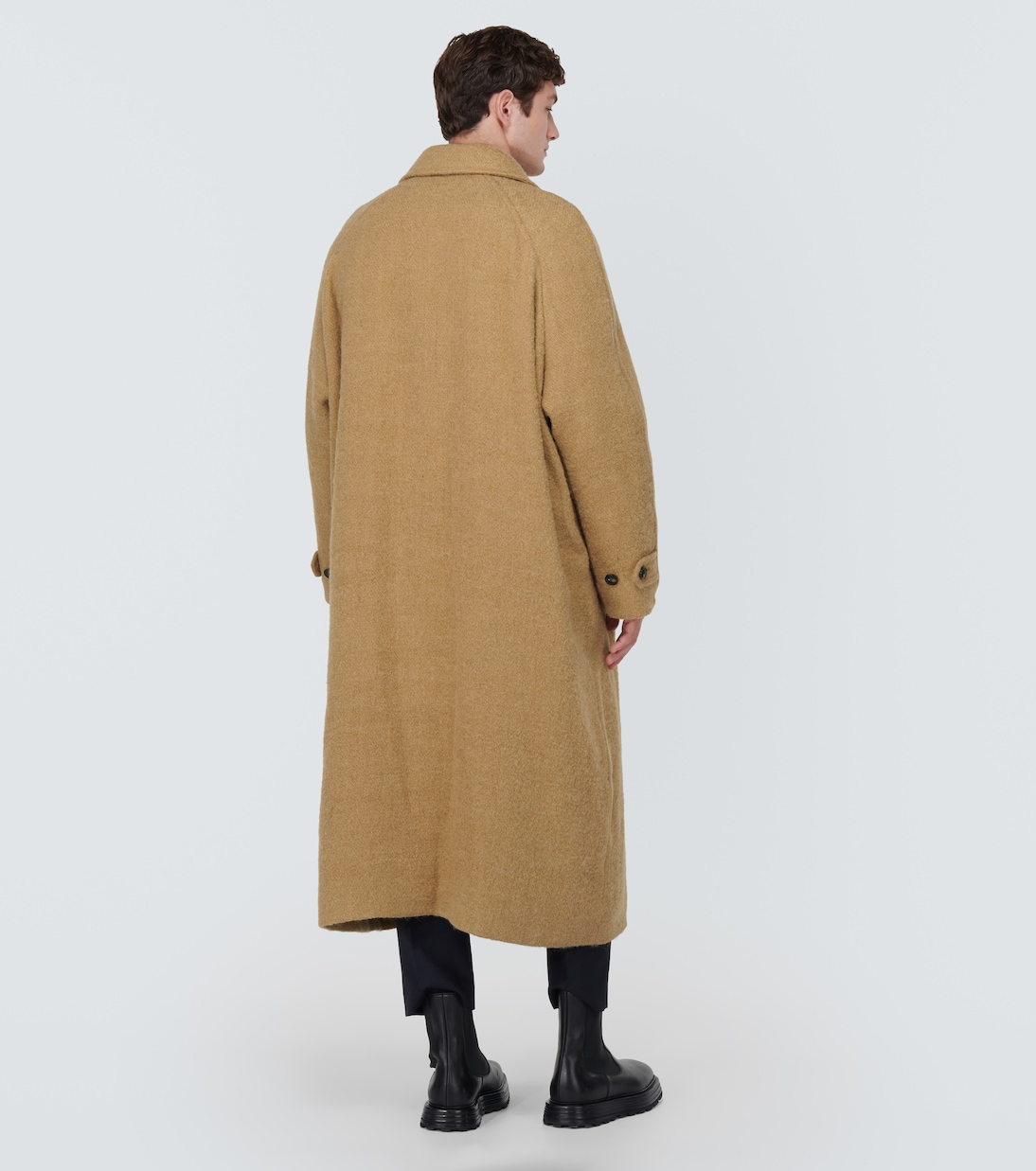 Mantel aus Jute und Wolle | Dries Van Noten
