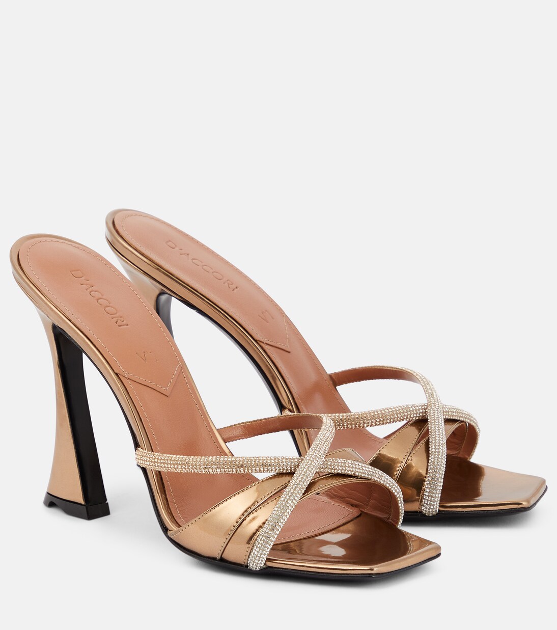 Sandali Lust in pelle metallizzata | D'Accori