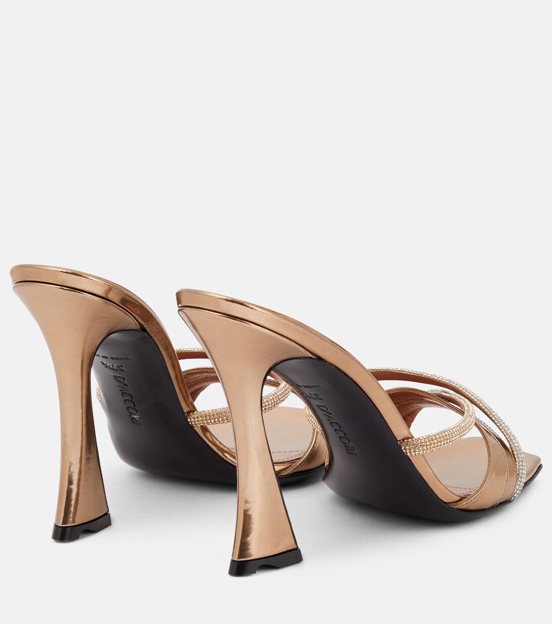 Sandali Lust in pelle metallizzata | D'Accori