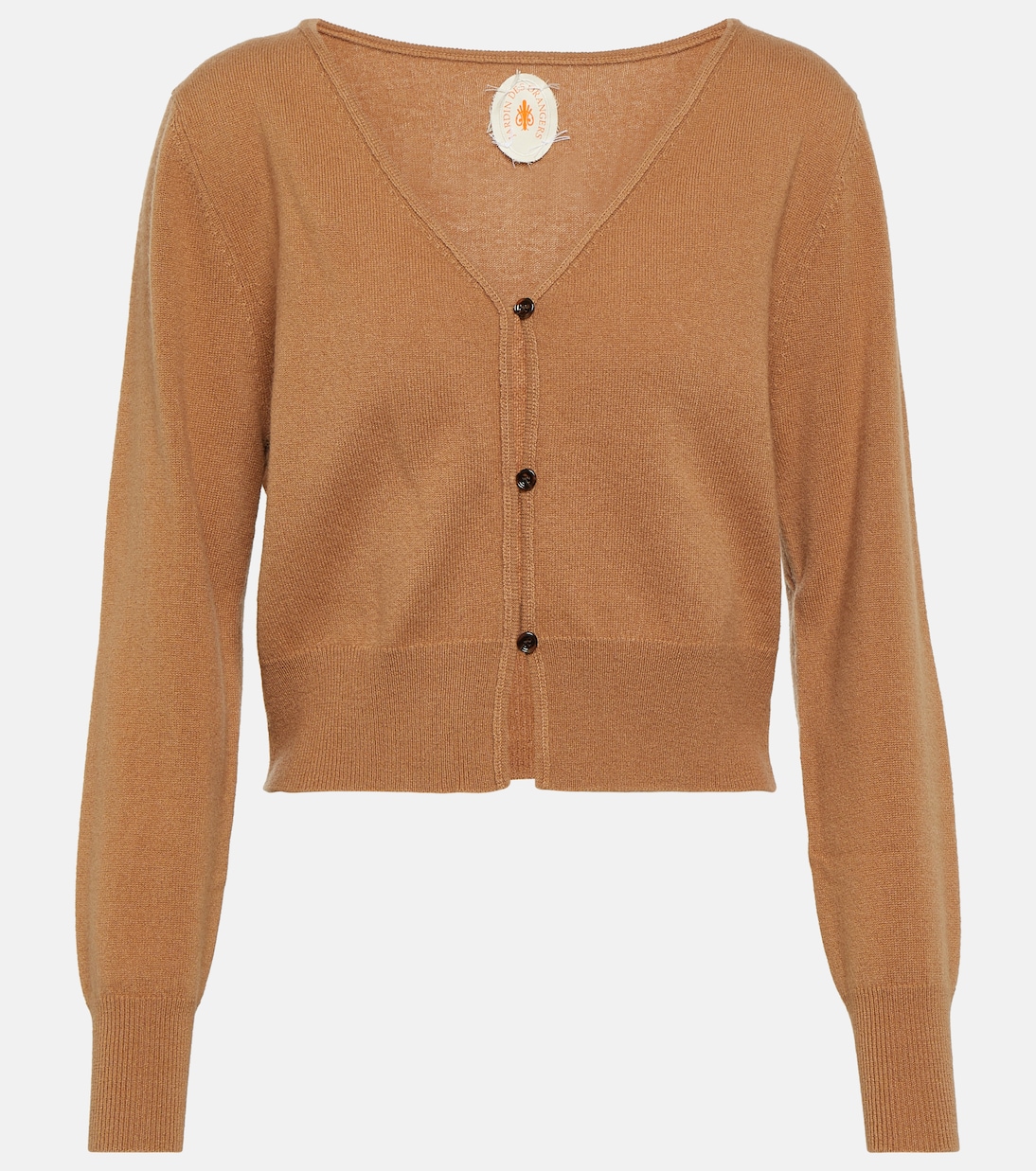 Cropped wool and cashmere cardigan | Jardin des Orangers