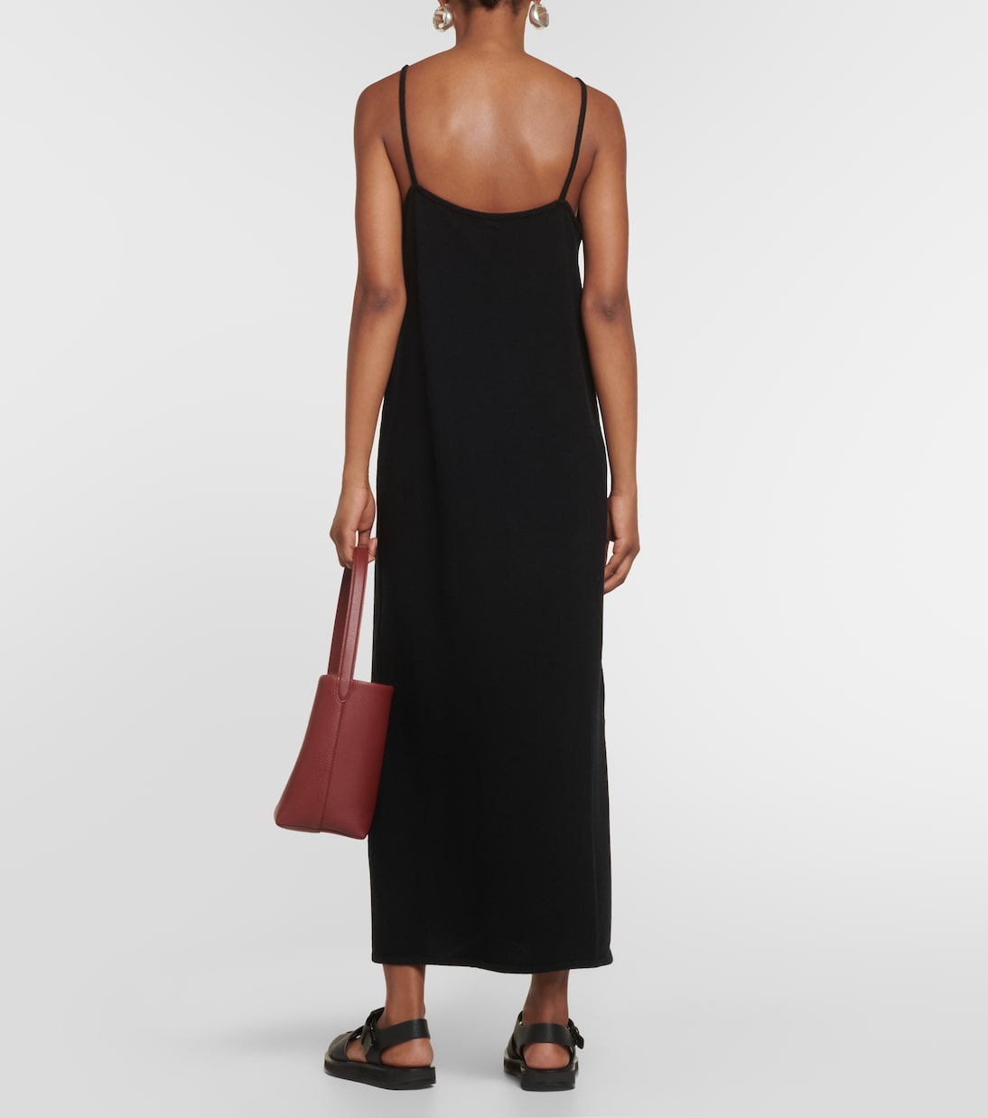 Abito midi in lana e cashmere | Jardin des Orangers