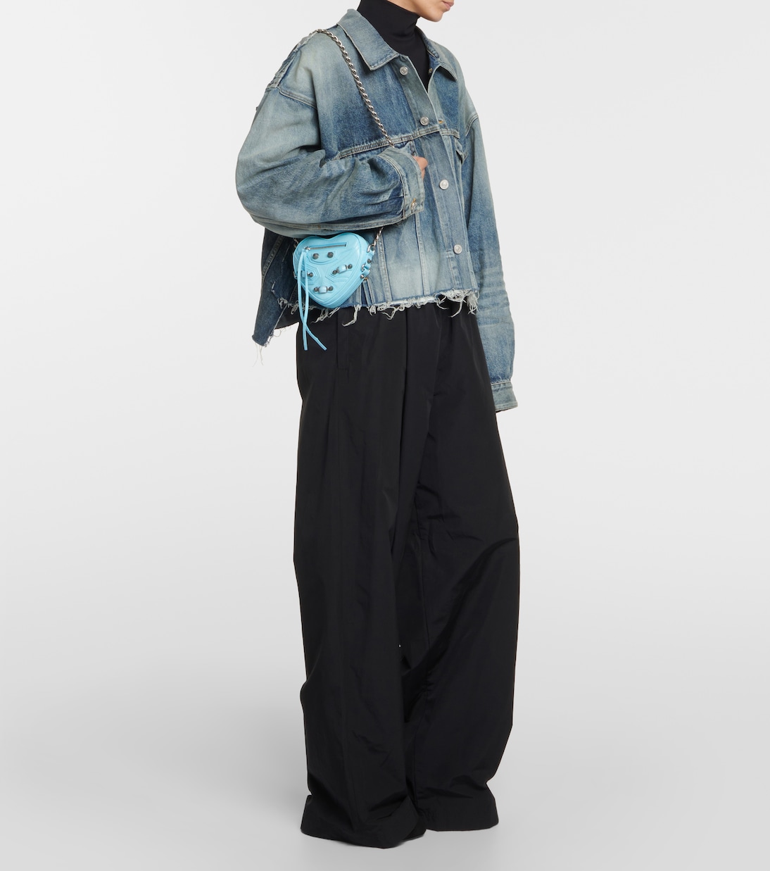 Oversize-Jeansjacke | Balenciaga