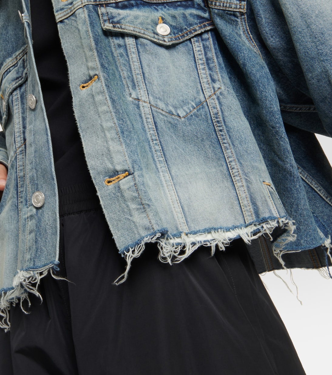 Oversize-Jeansjacke | Balenciaga