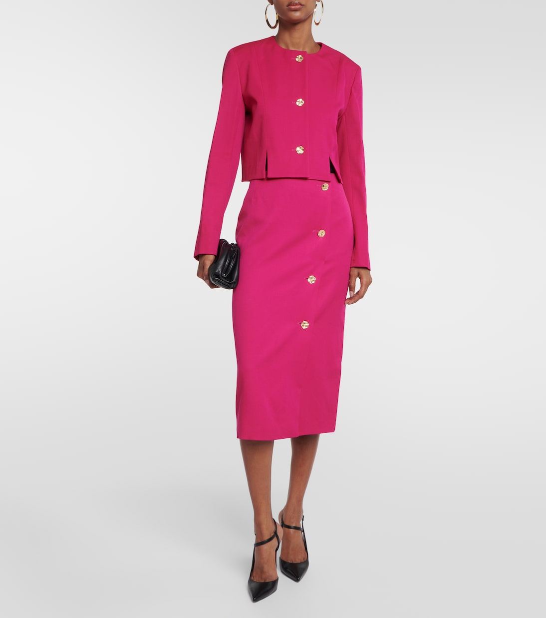 Midirock aus Wolle | Nina Ricci