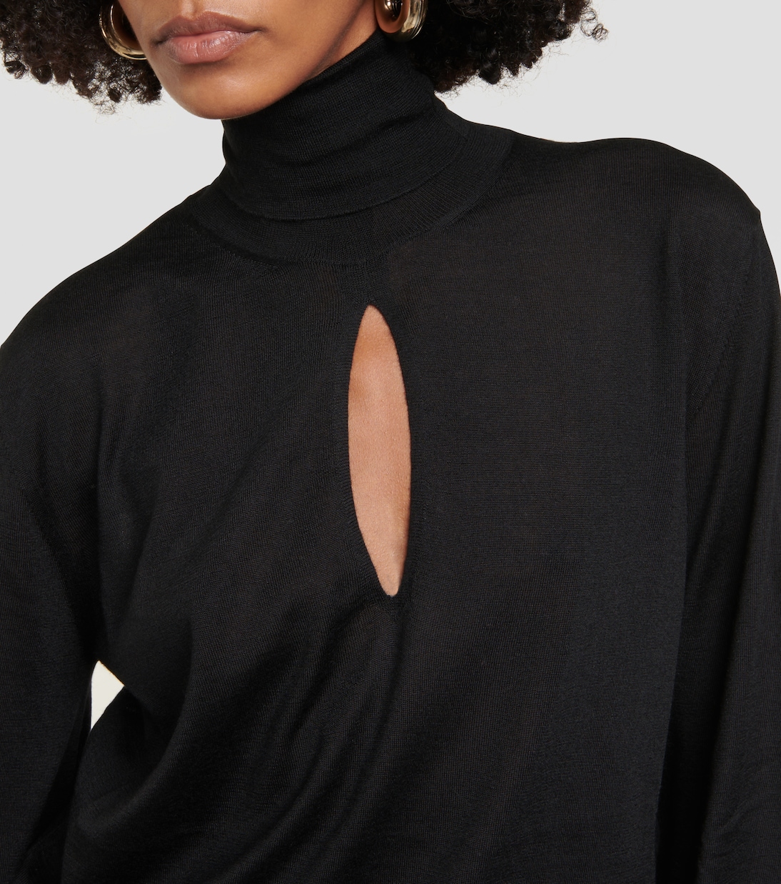 Rollkragenpullover aus Kaschmir und Seide | Tom Ford