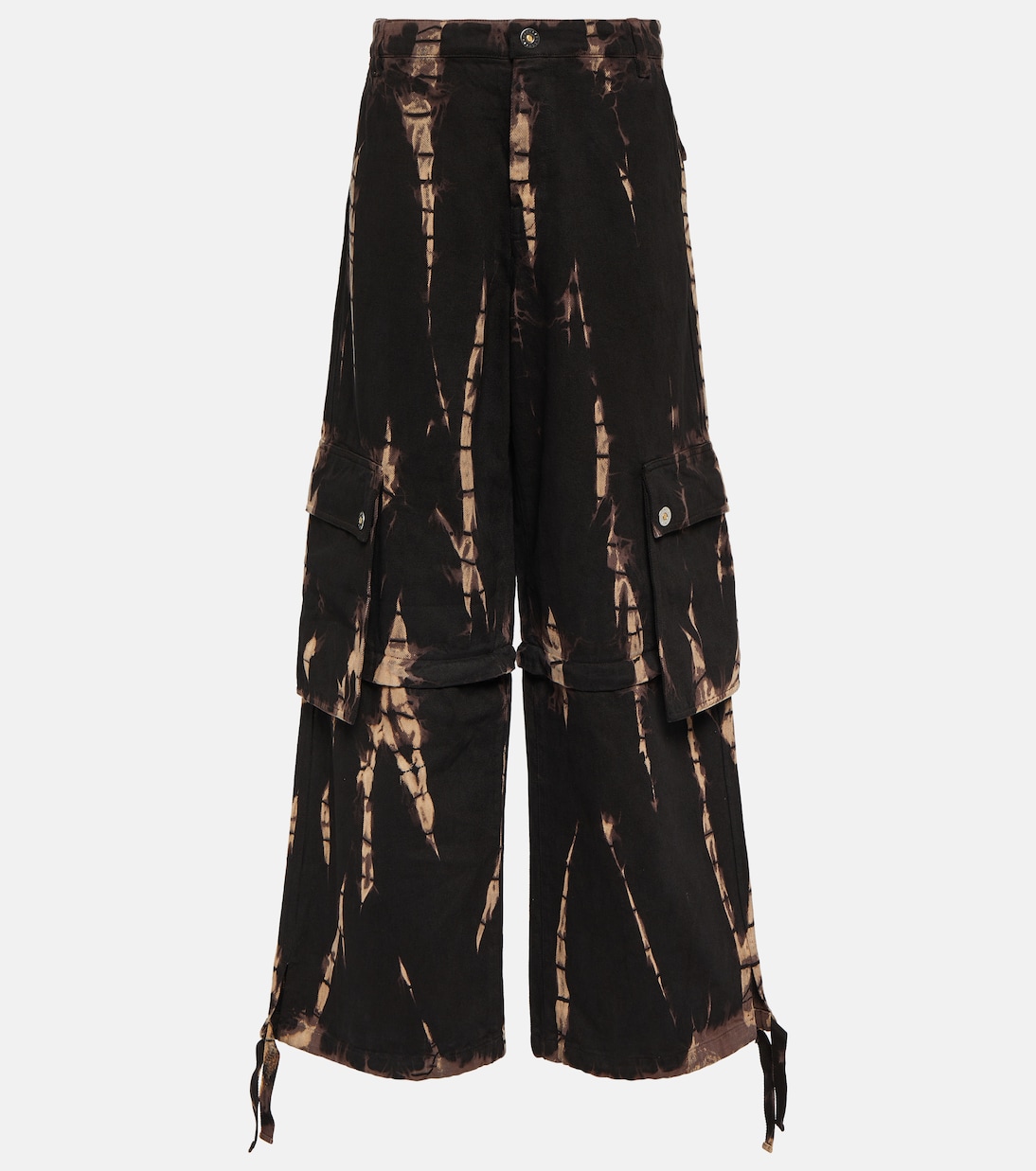 Pantalon cargo convertible en denim | Dion Lee
