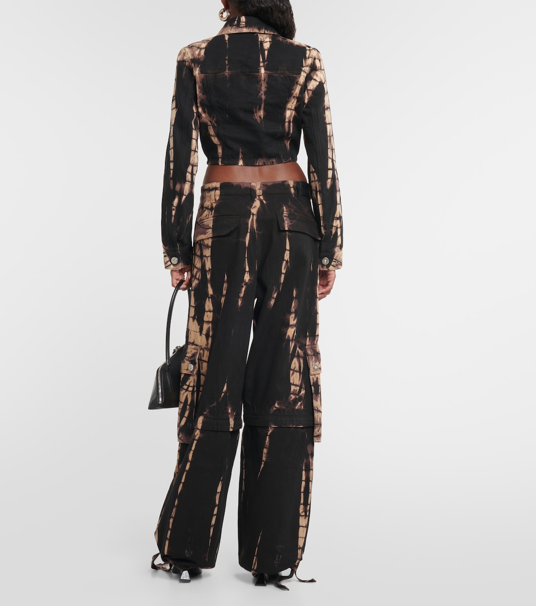 Pantalon cargo convertible en denim | Dion Lee