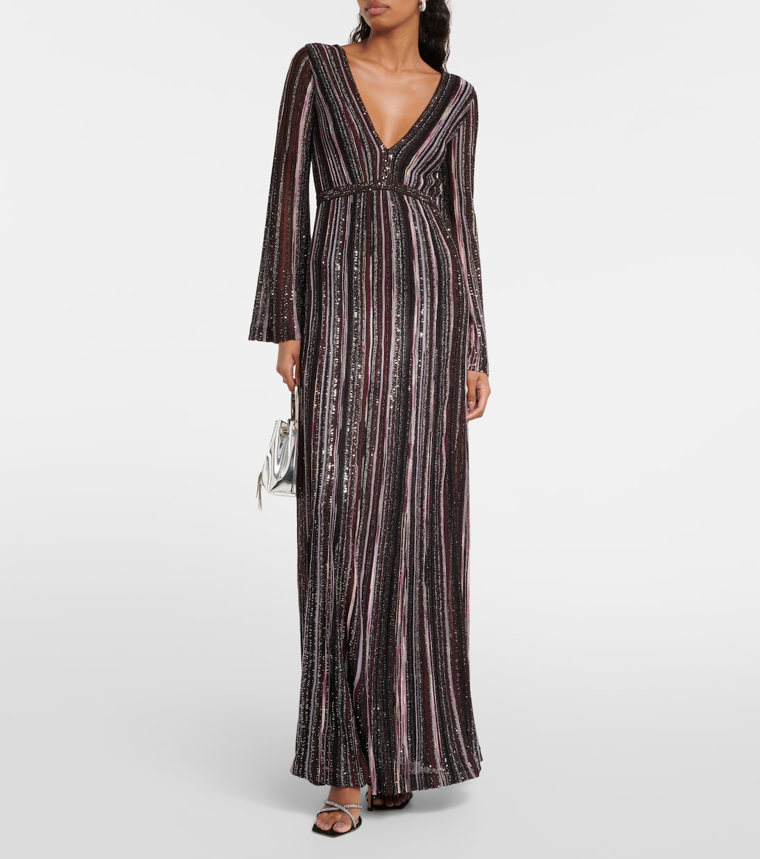 Abito lungo con paillettes | Missoni