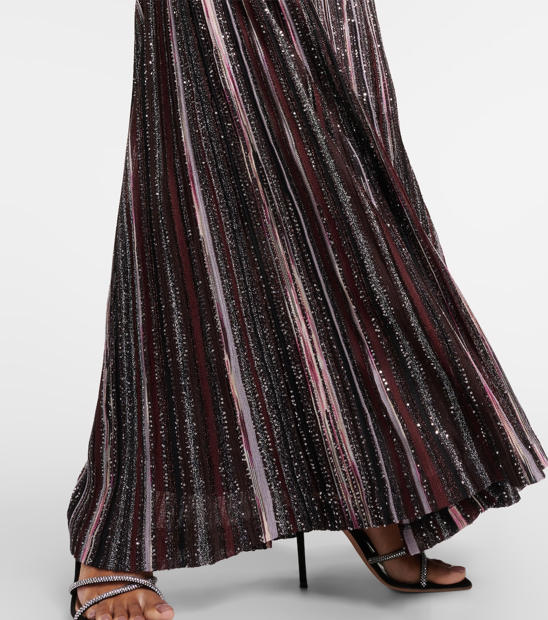 Abito lungo con paillettes | Missoni