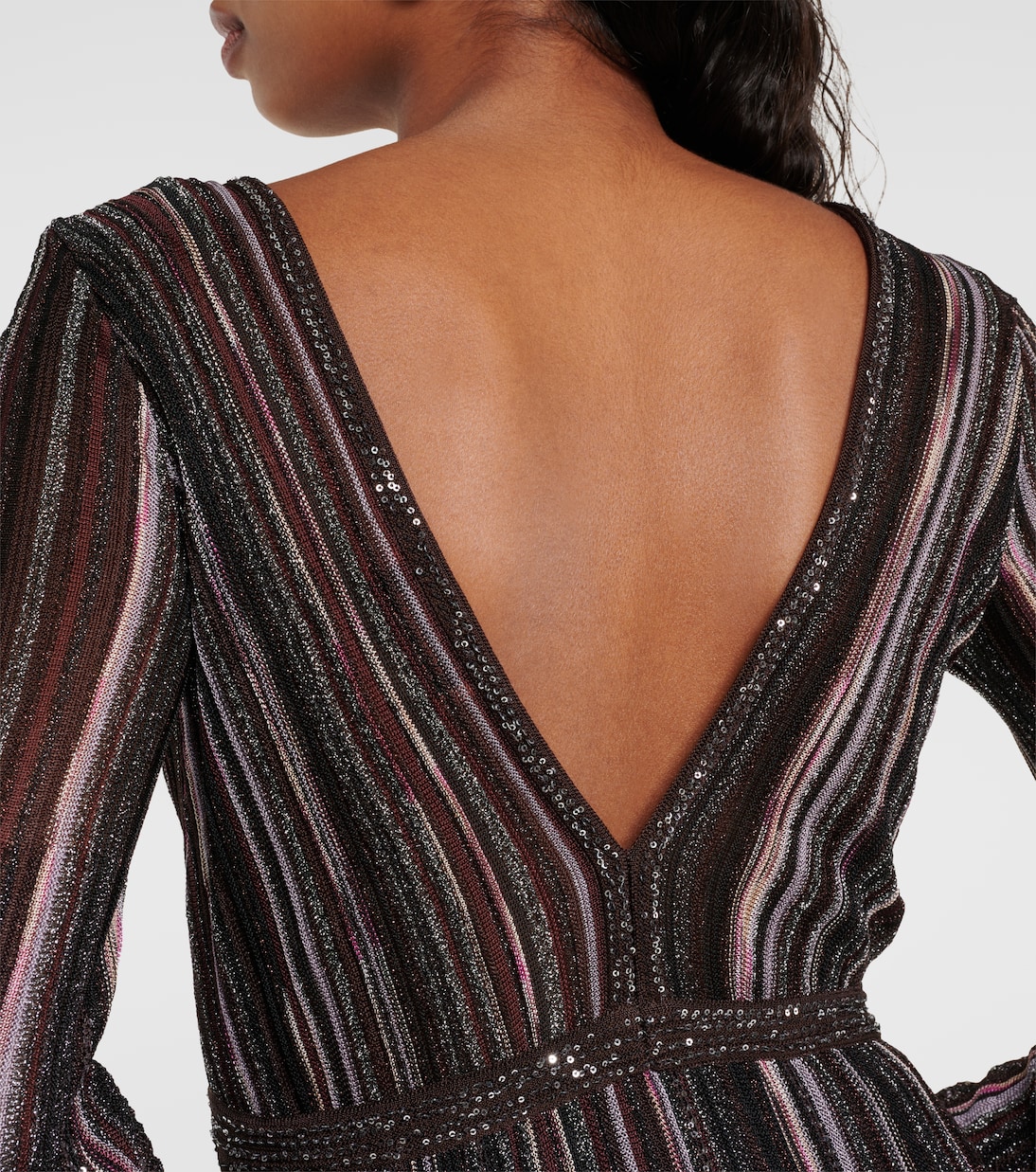 Abito lungo con paillettes | Missoni