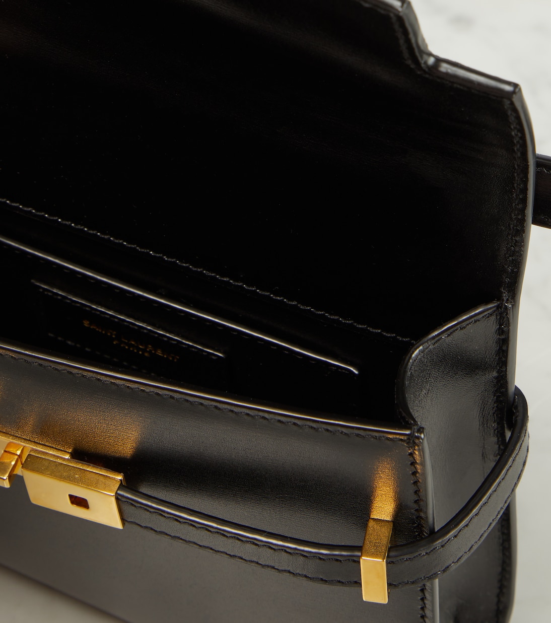 Borsa a spalla Manhattan Mini in pelle | Saint Laurent
