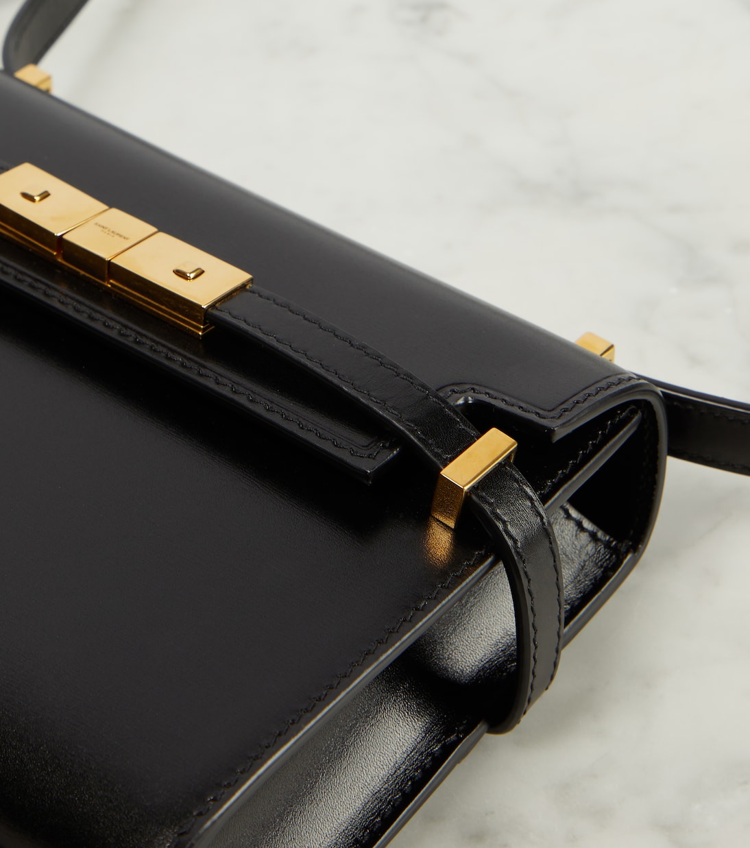 Borsa a spalla Manhattan Mini in pelle | Saint Laurent