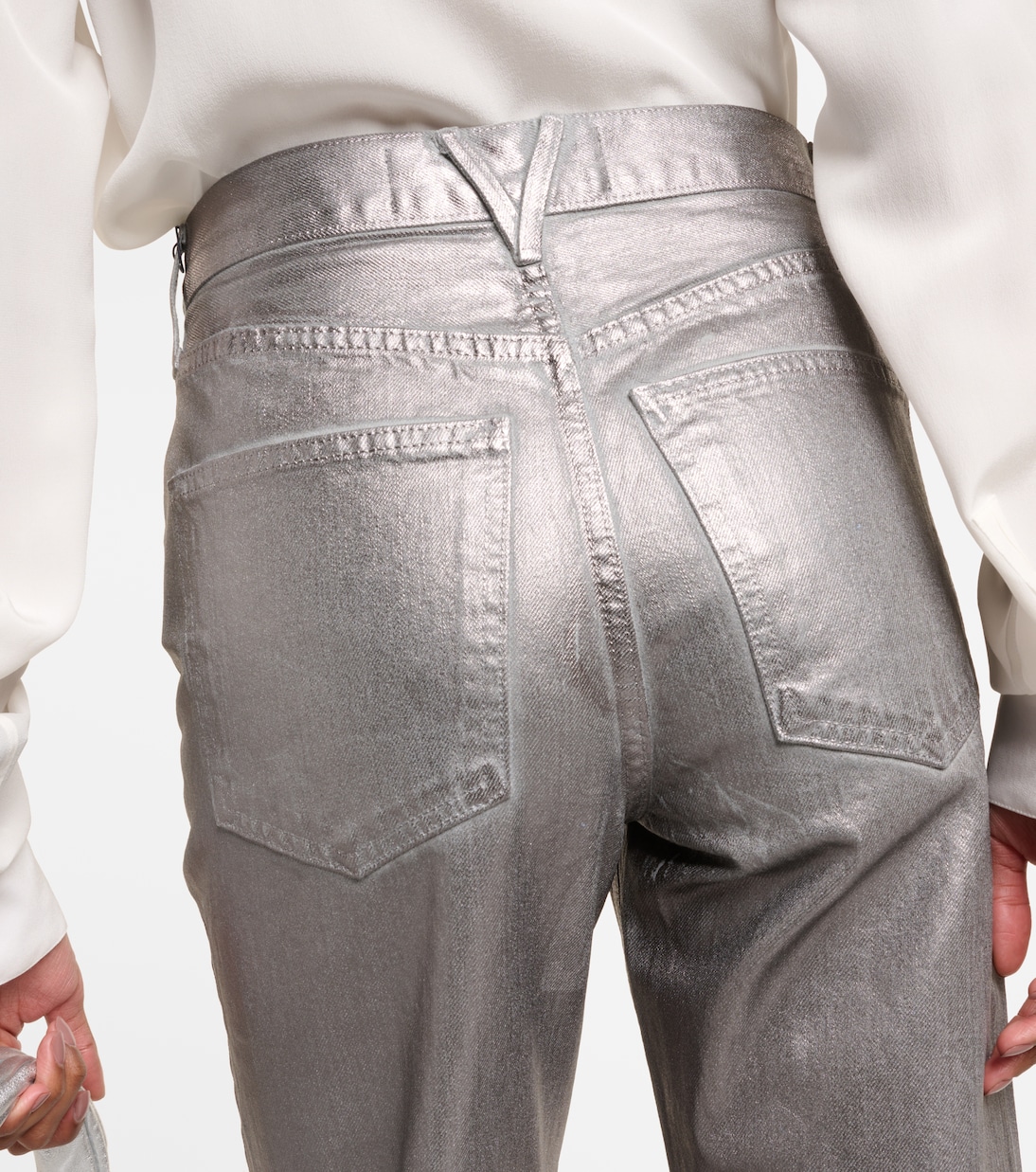 Jeans regular Daniela a vita alta | Veronica Beard