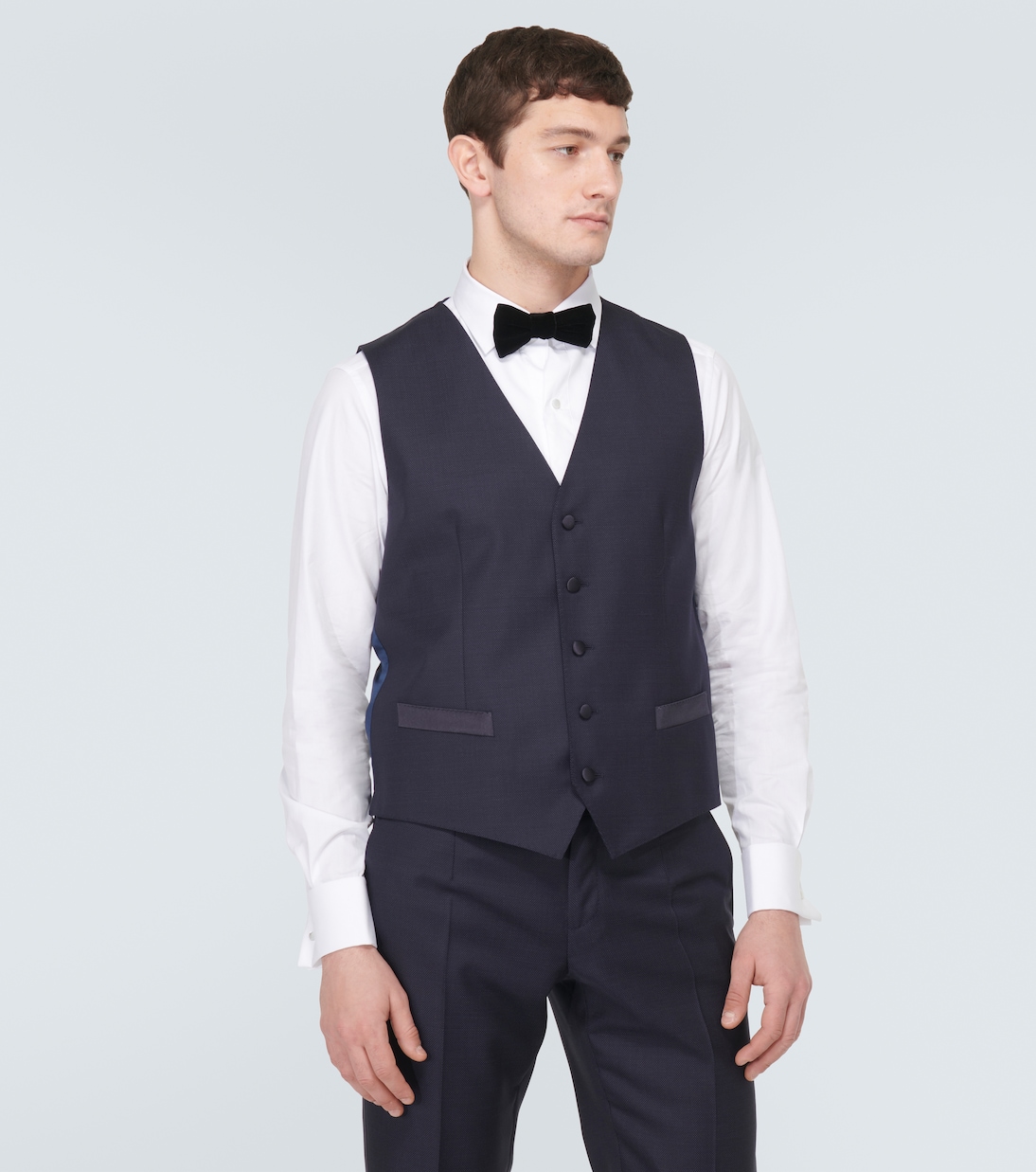 Weste aus Wolle und Seide | Dolce&Gabbana