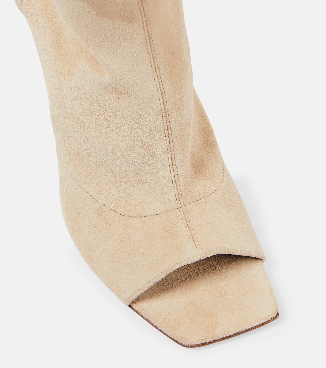 Stivali cuissardes Amanda in suede | Paris Texas