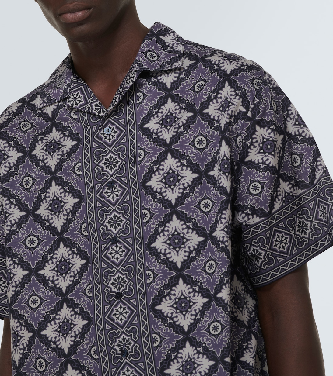 Camicia bowling in cotone con stampa | Etro