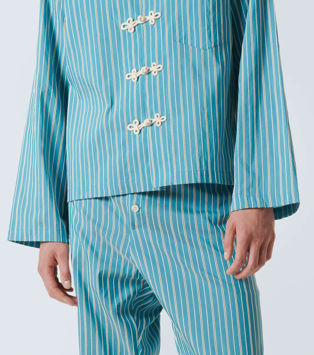 Camicia Shore Stripe in misto cotone | Bode