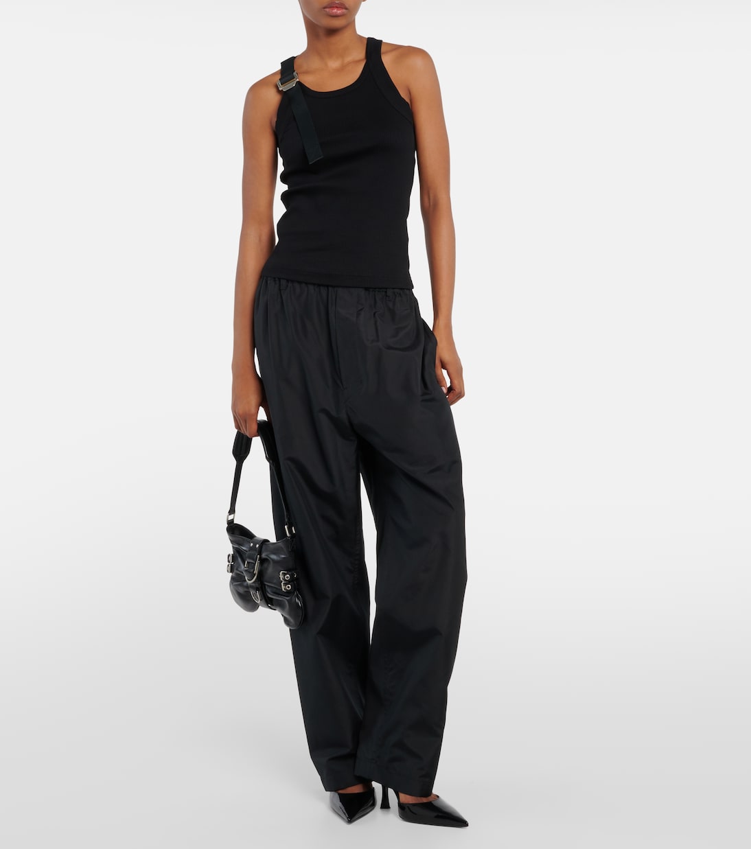 Safety Slider cotton-blend tank top | Dion Lee