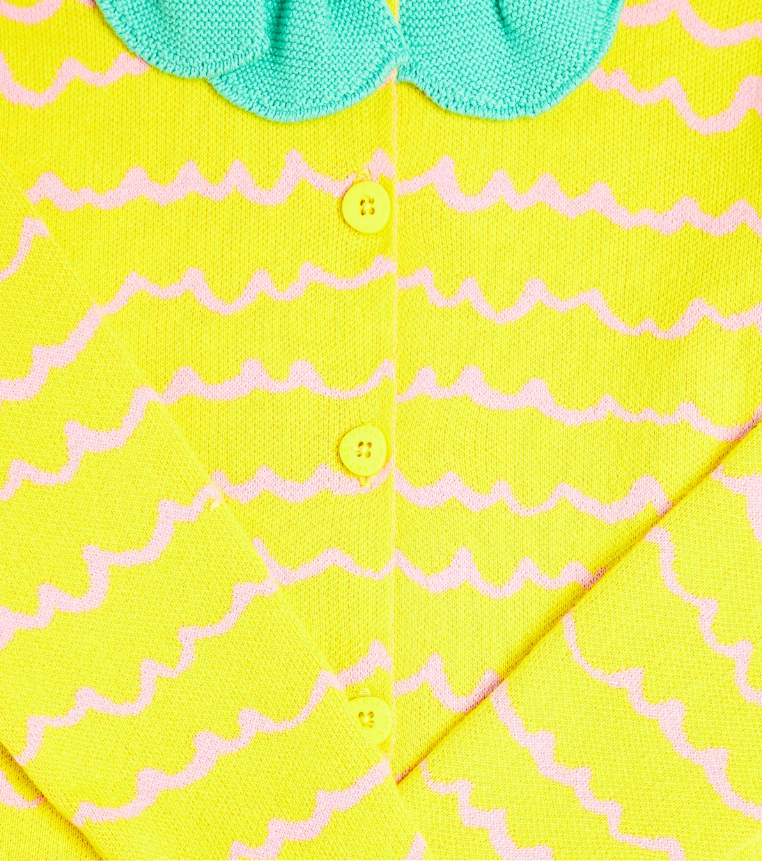 Cárdigan de algodón a rayas | Stella McCartney Kids