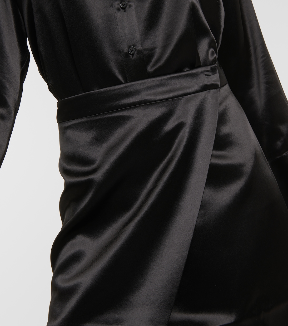 Satin wrap skirt | CO