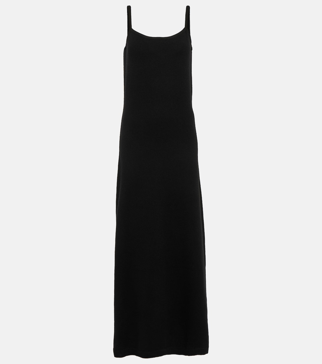 Vestido largo de cachemir con bufanda | Toteme
