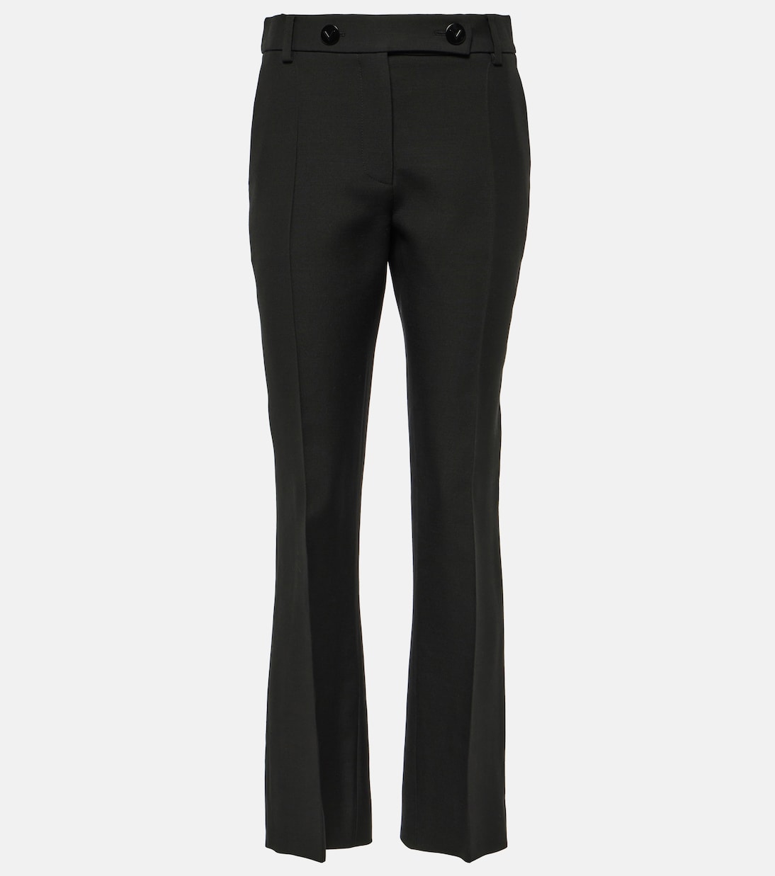 Pantaloni regular in Crêpe Couture | Valentino