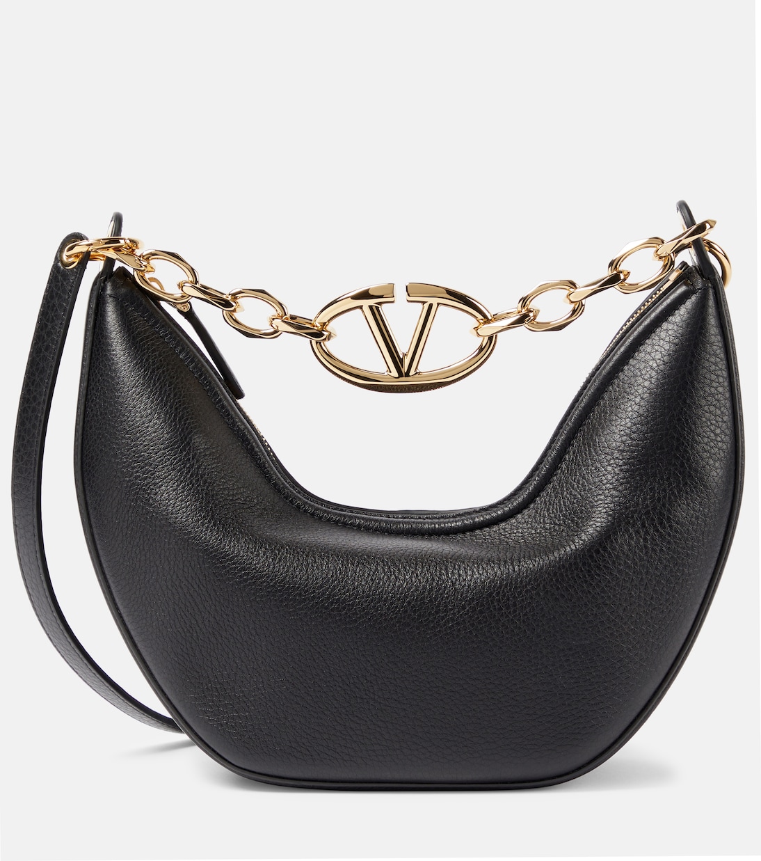  VLogo Moon Small leather shoulder bag | Valentino Garavani