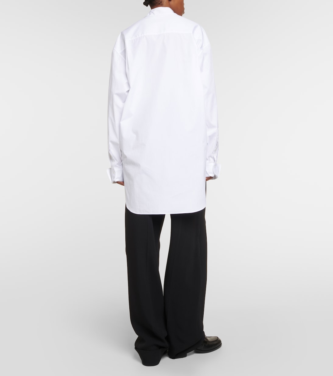 Camicia oversize in popeline di cotone | The Row