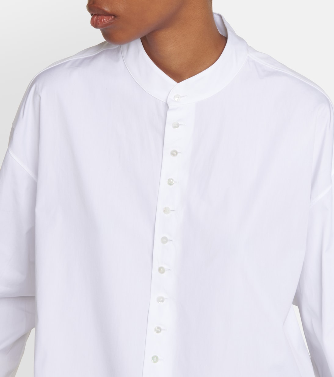 Camicia oversize in popeline di cotone | The Row
