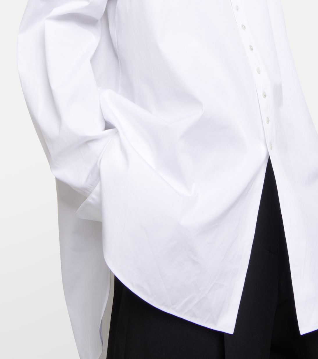 Camicia oversize in popeline di cotone | The Row
