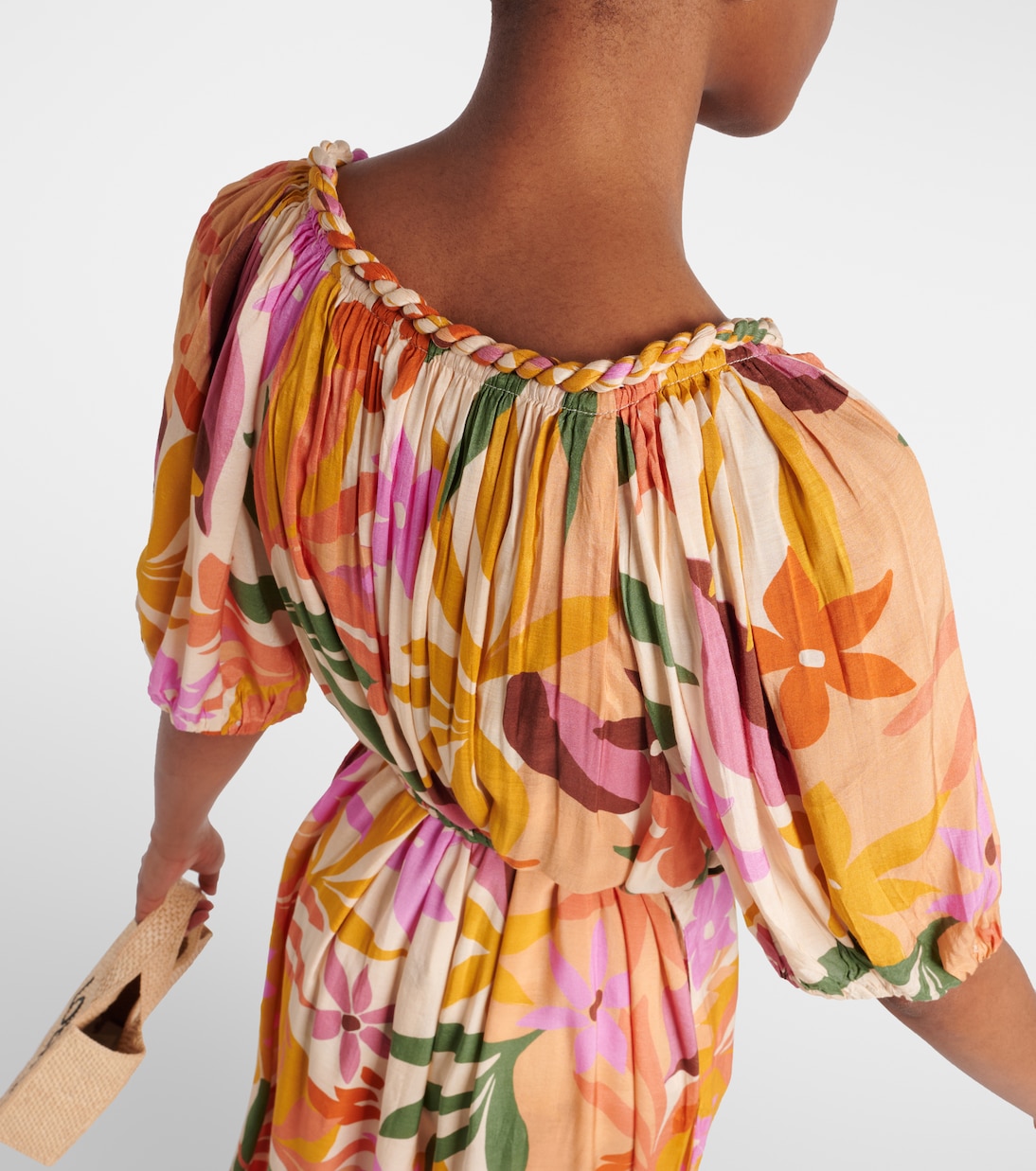 Abito midi Carol con stampa floreale | Velvet