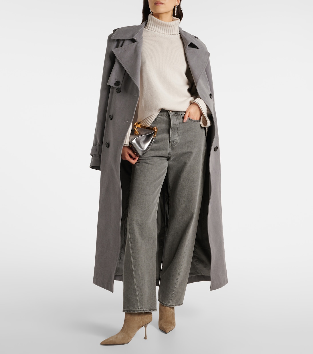 Bottines Cycas 80 en daim | Jimmy Choo
