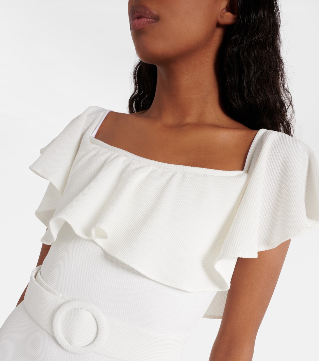 Chantal ruffled swimsuit | Alexandra Miro
