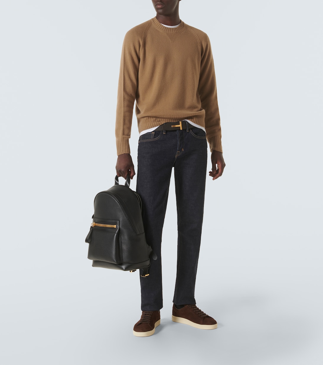 Buckley leather backpack | Tom Ford