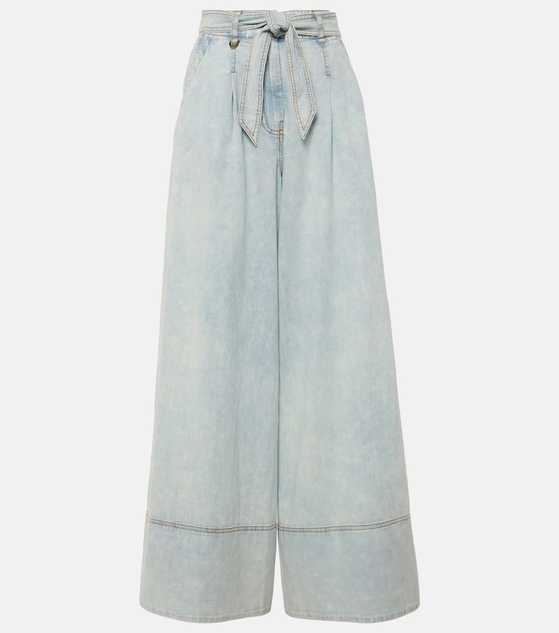 Jeans a vita alta a gamba larga | Zimmermann