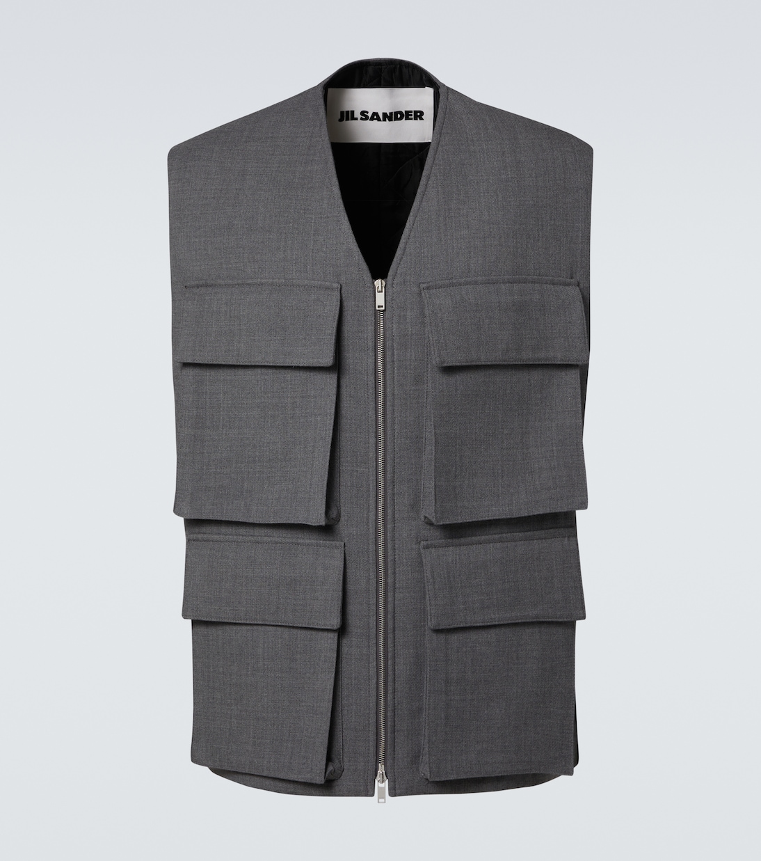 Virgin wool vest | Jil Sander