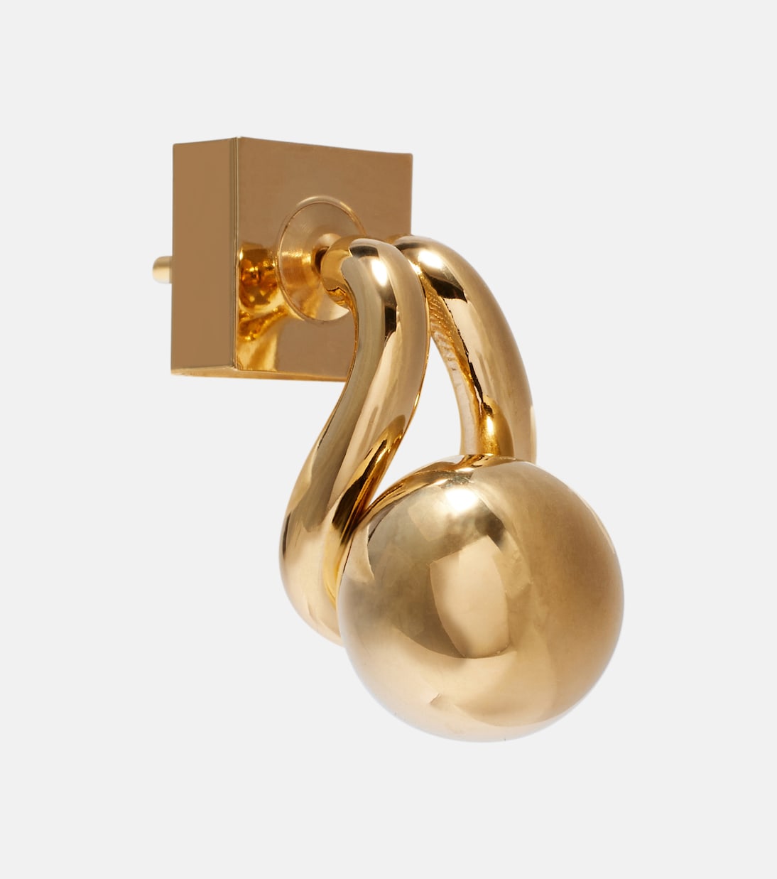 Les Boucles Nodo asymmetric drop earrings | Jacquemus