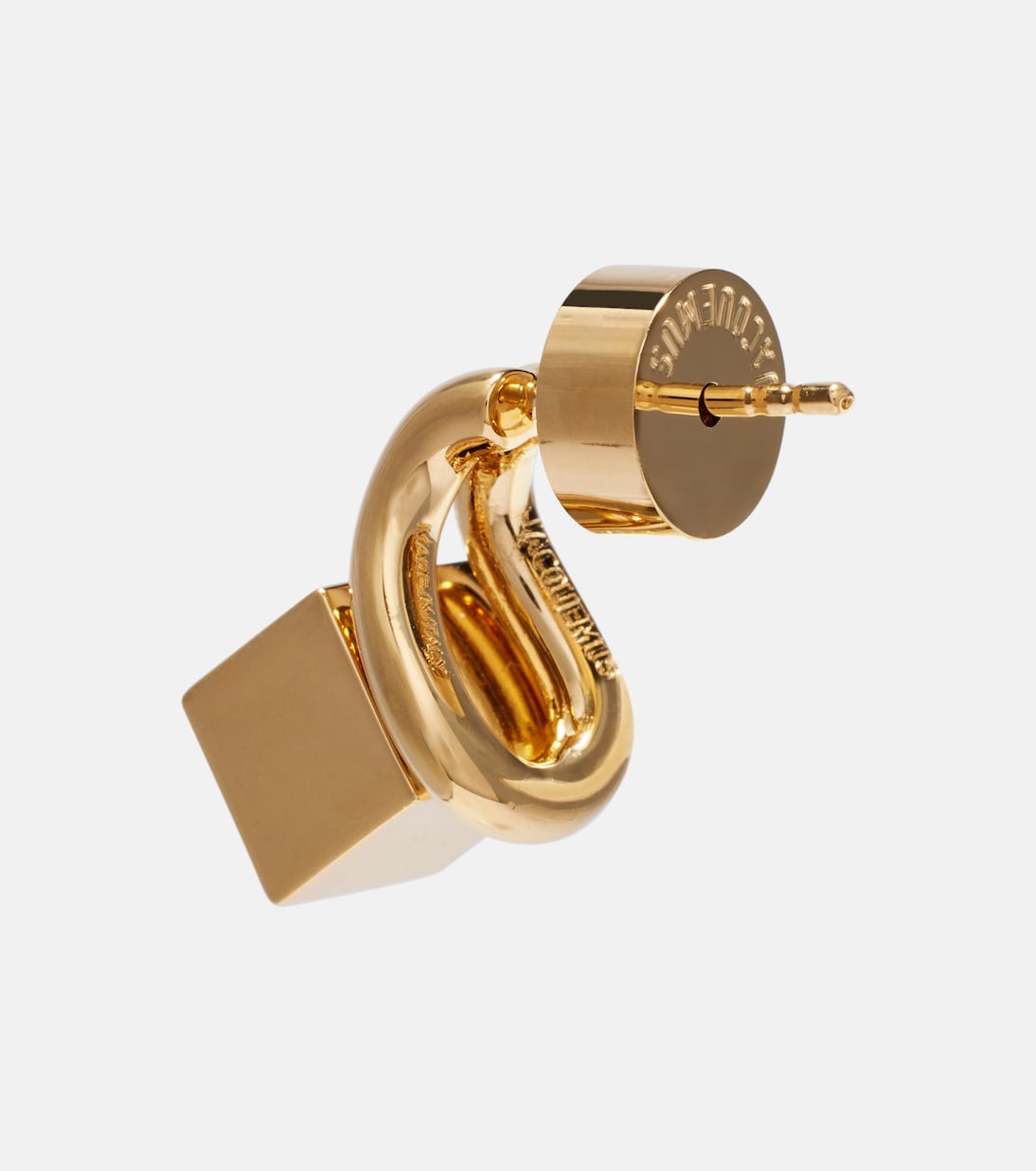 Les Boucles Nodo asymmetric drop earrings | Jacquemus