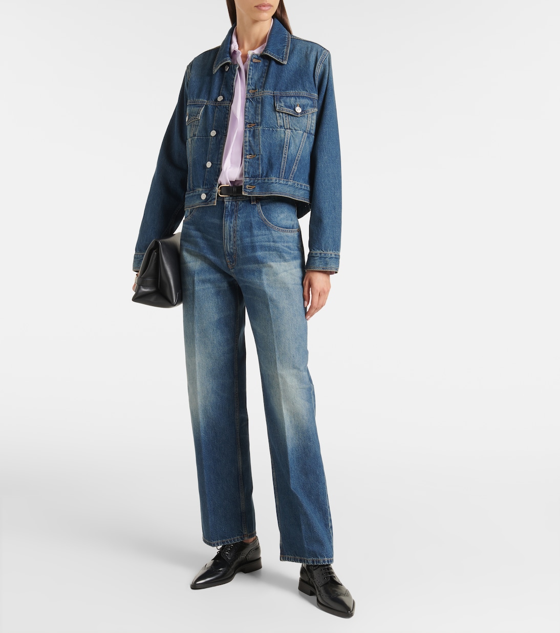 Cropped-Jeansjacke | Victoria Beckham