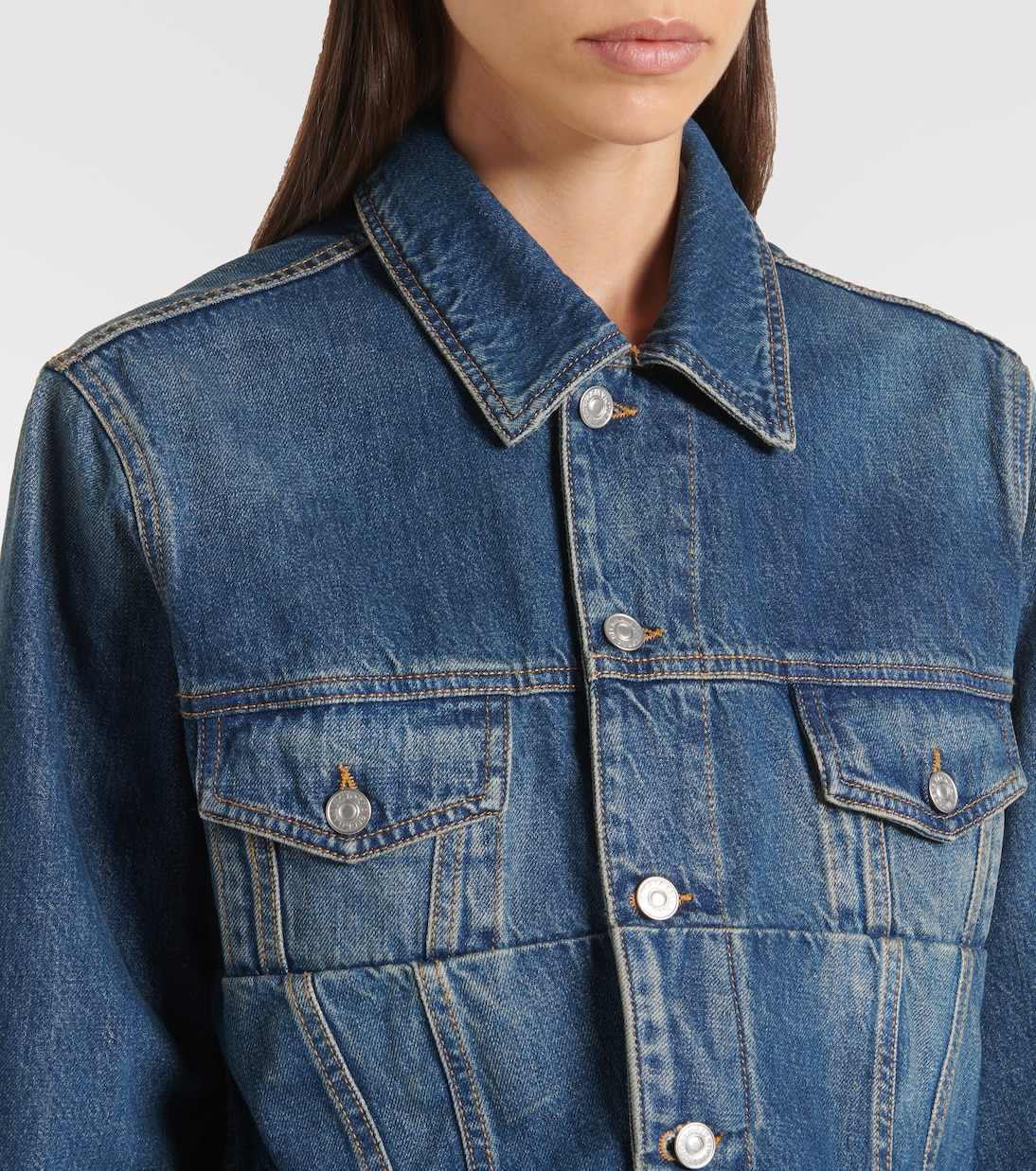 Cropped-Jeansjacke | Victoria Beckham